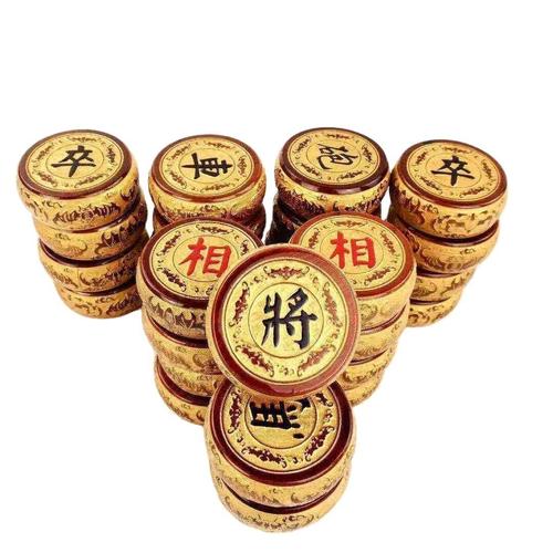 中國象棋紅木象棋金絲楠小葉楨楠九龍五福五牛描金工藝禮品棋盤套